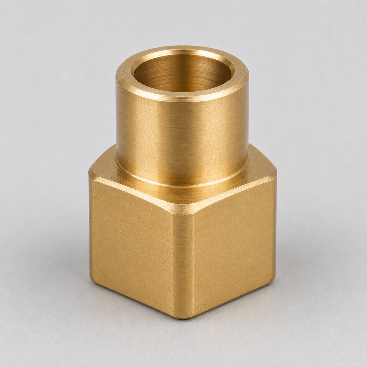 Brass Hex Threaded Connector Set manufactured by Geeta Products Jamnagar