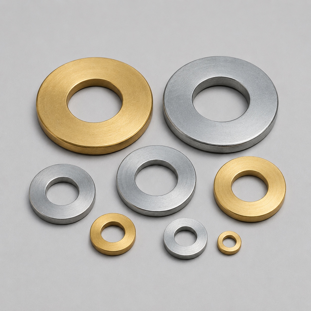 Brass Sheet Metal Washer manufactured by Geeta Products Jamnagar