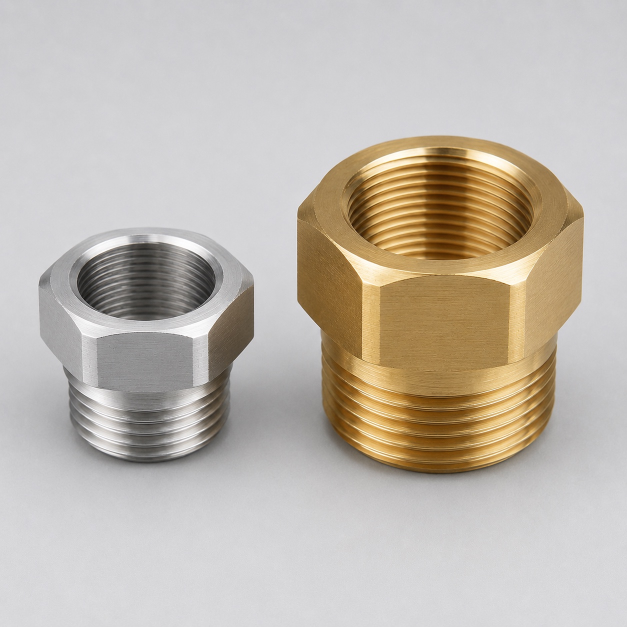 Brass Turned Connector manufactured by Geeta Products Jamnagar